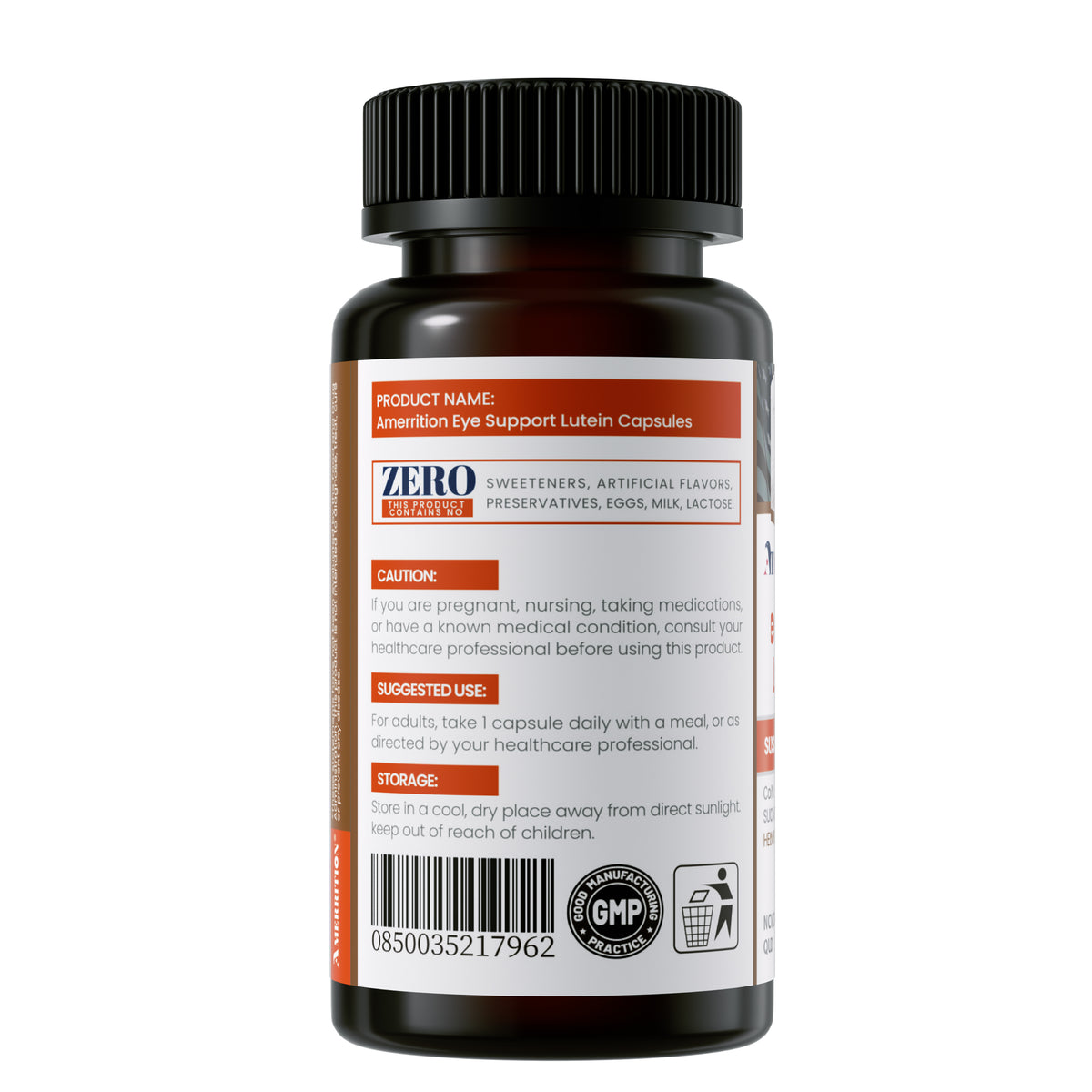 AMERRITION Lutein Eye Health Capsules 60 Capsules