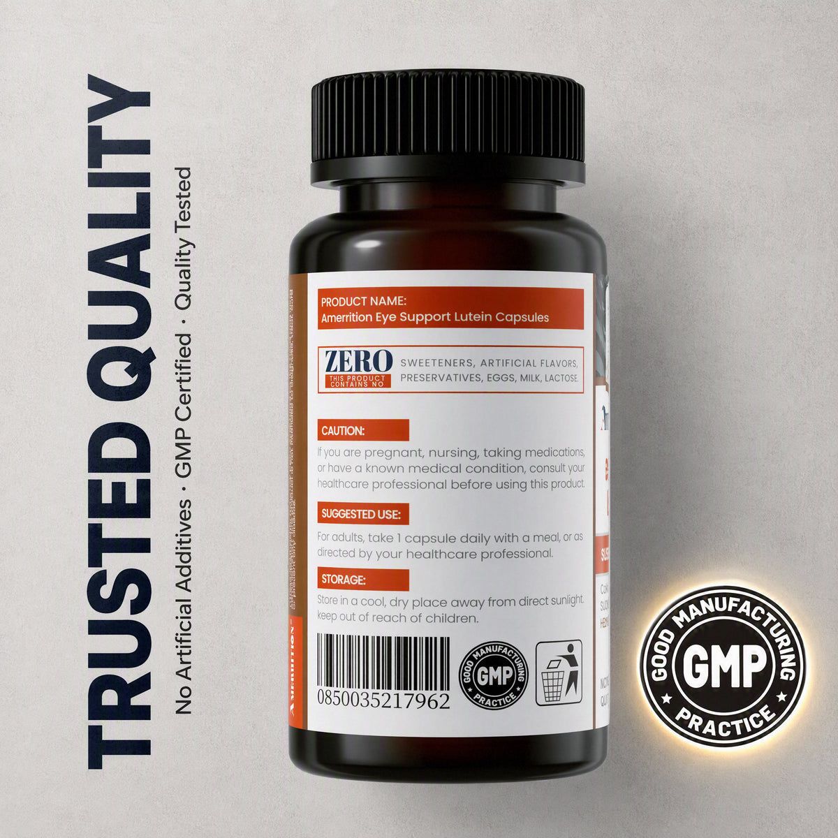 AMERRITION Lutein Eye Health Capsules 60 Capsules