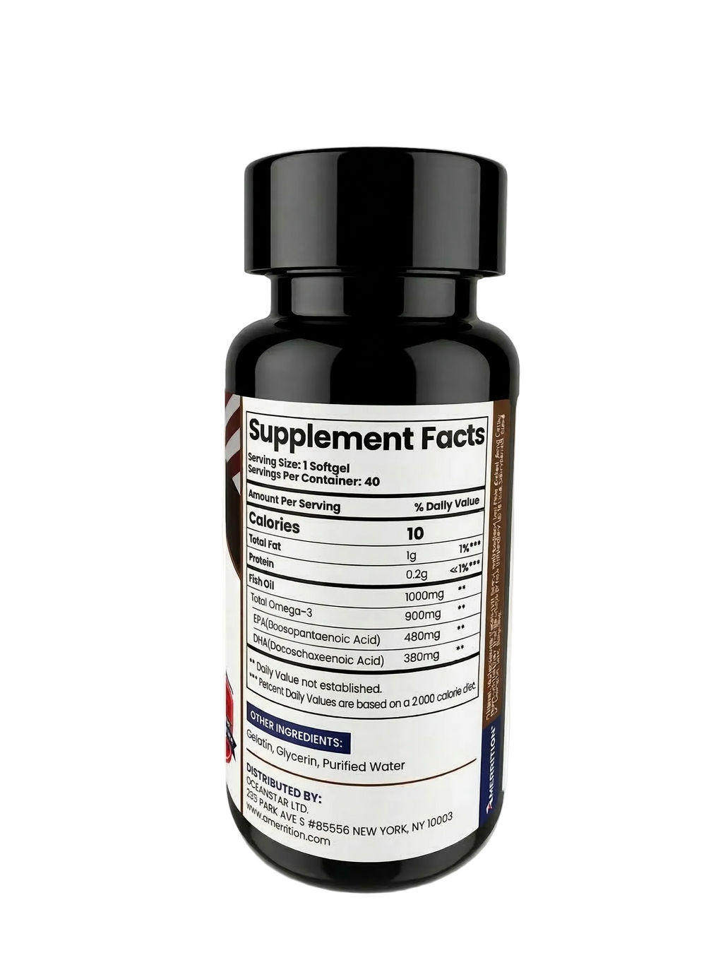 Amerrition Omega-3 Fish Oil