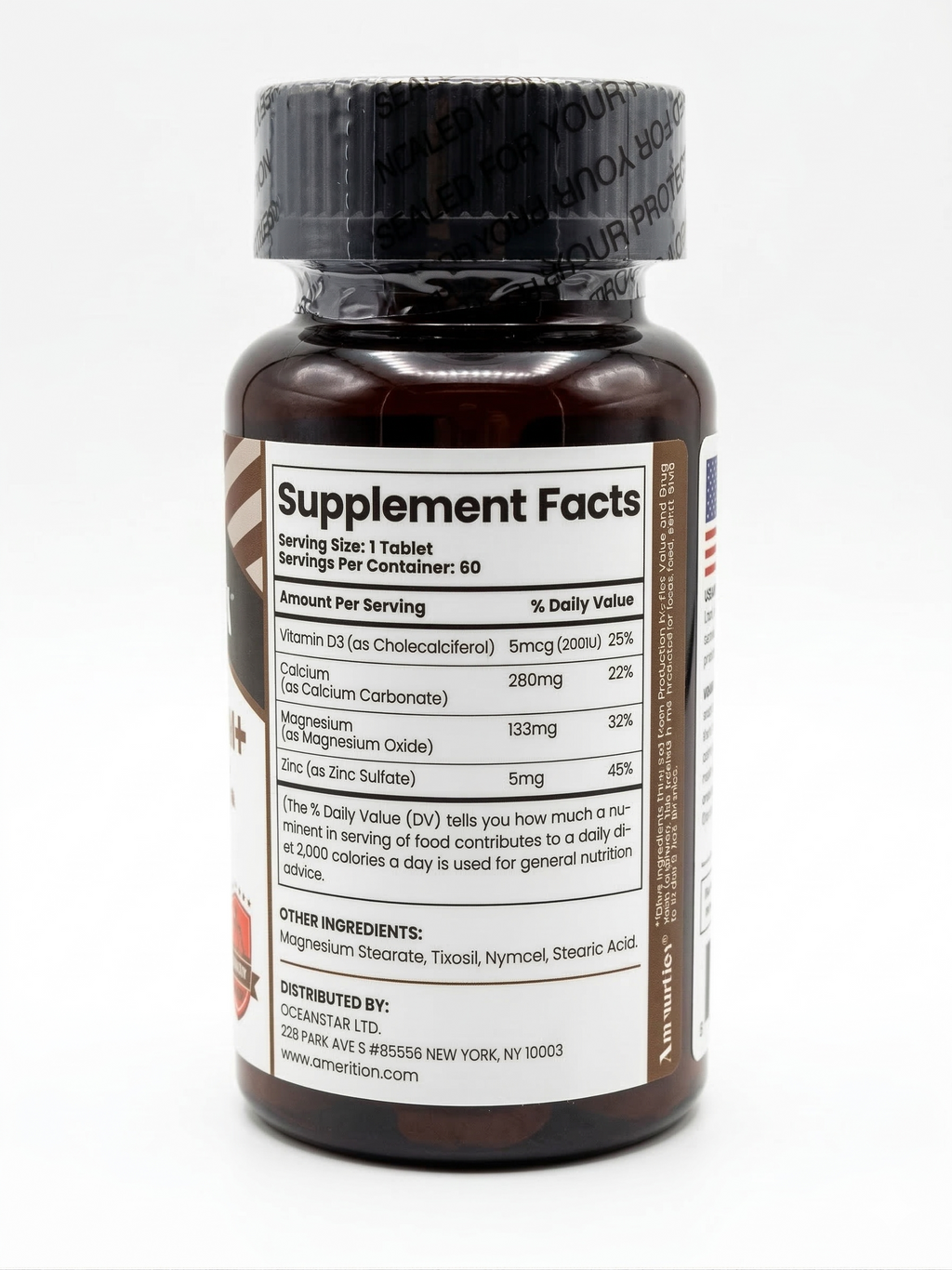 Amerrition CANMNZC+ Calcium Magnesium Zinc
