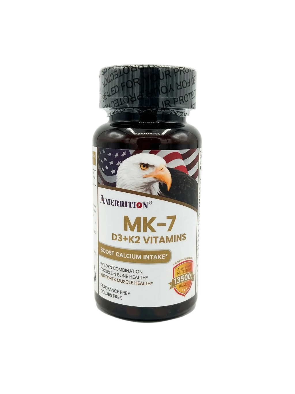 Amerrition MK7 VD3K2 Vitamin D3+K2