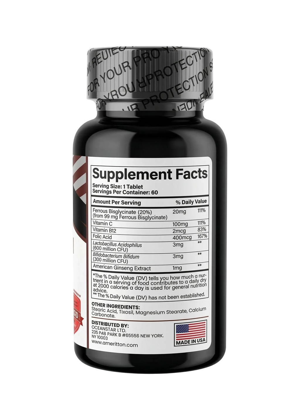 Amerrition FEIRRON Iron Supplement